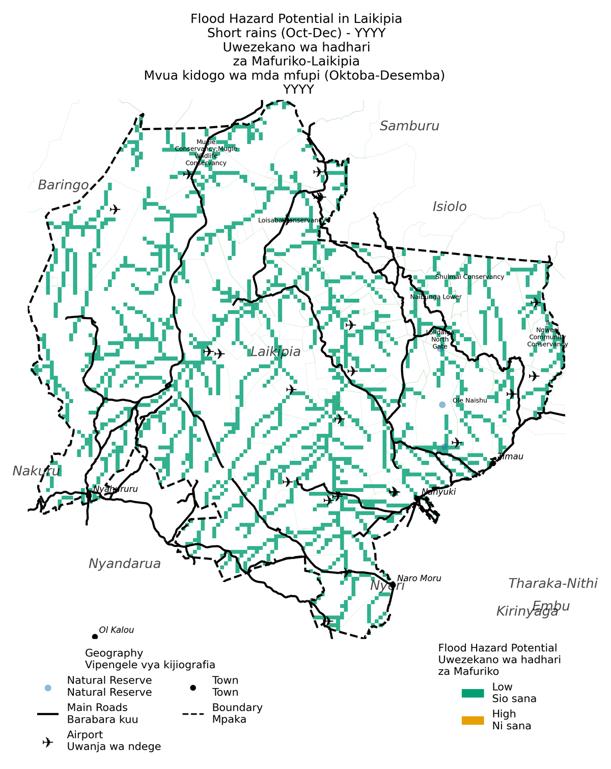 Forecast map Example